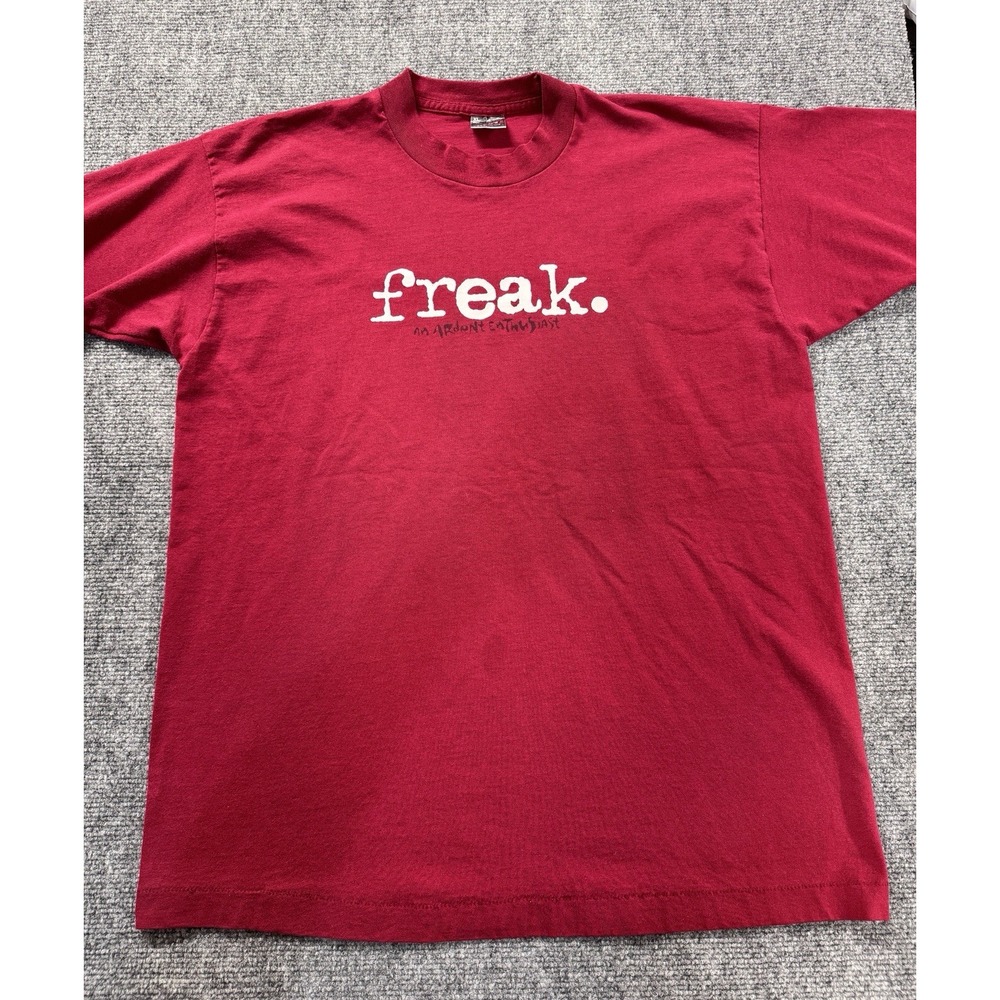 VTG Jesus Freak DC Talk 1996 Tour Concert Christian Rock Band Maroon T-Shirt XL